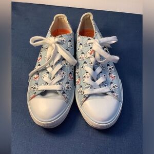 Bobs from Sketchers Sneakers with Puppy Print Size 7